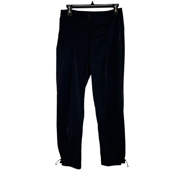 Lululemon Cotton-Blend Twill Trouser 7/8 Length Black 27 - Picture 9 of 15